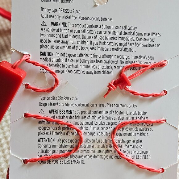 Ashland Christmas 4 Piece Set - Two Headbands, Scrunchies and lollypop necklace - Picture 5 of 14